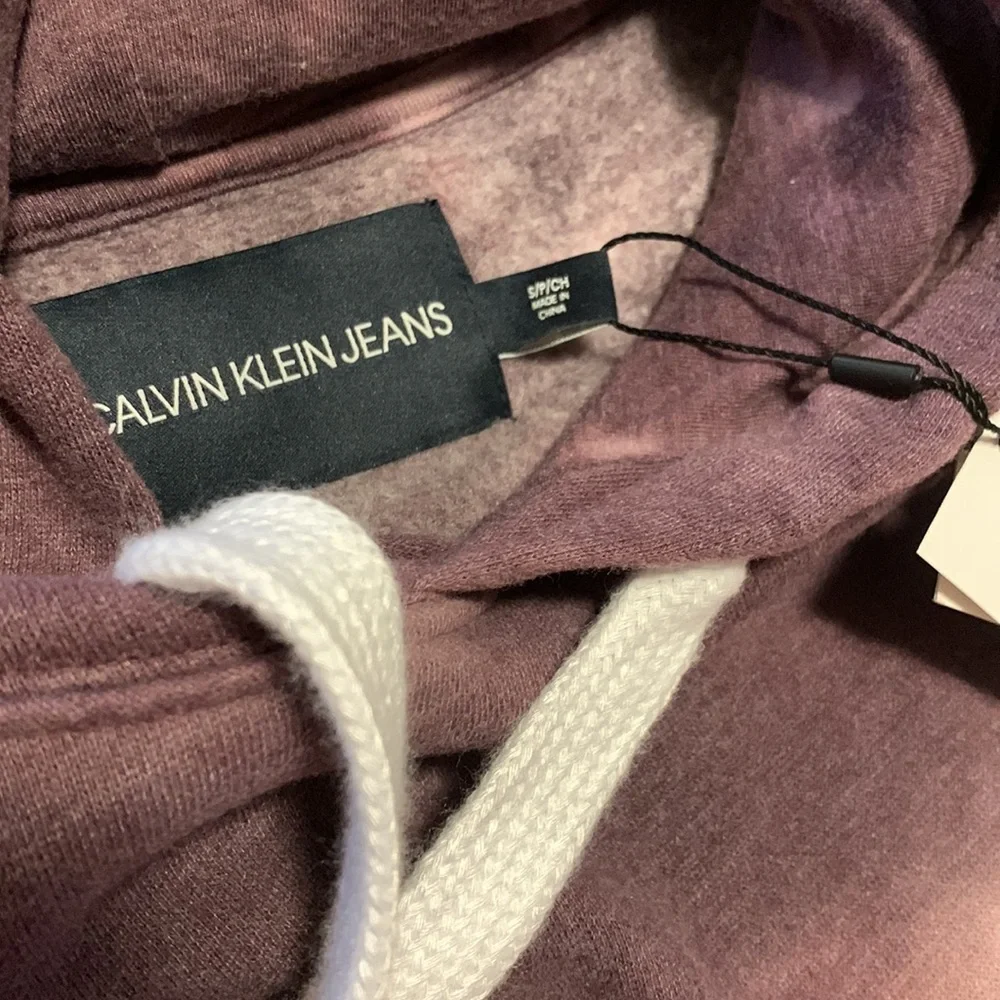Calvin Klein Tie Dye Sz Small Hoodie - Picture 3 of 4